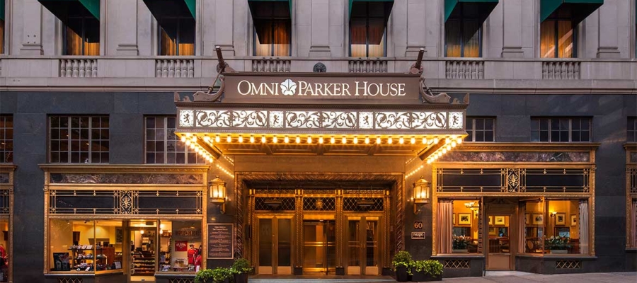Omni Parker House Front Marquee